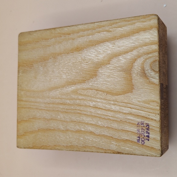 Vintage SCOTTY DOGS Inlaid Wood Case With Rolltop Articulated Lid JAPAN - Picture 7 of 8